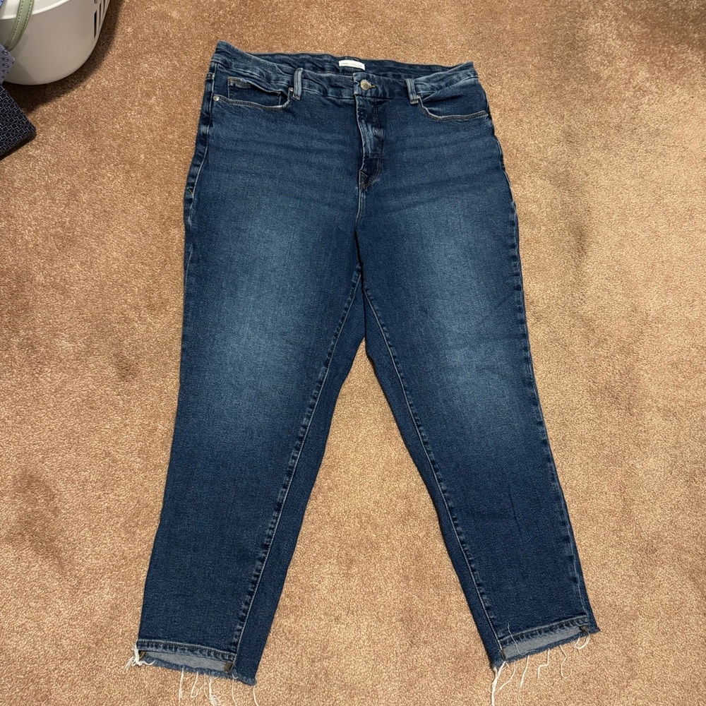 Good American Ankle Jeans Size 15